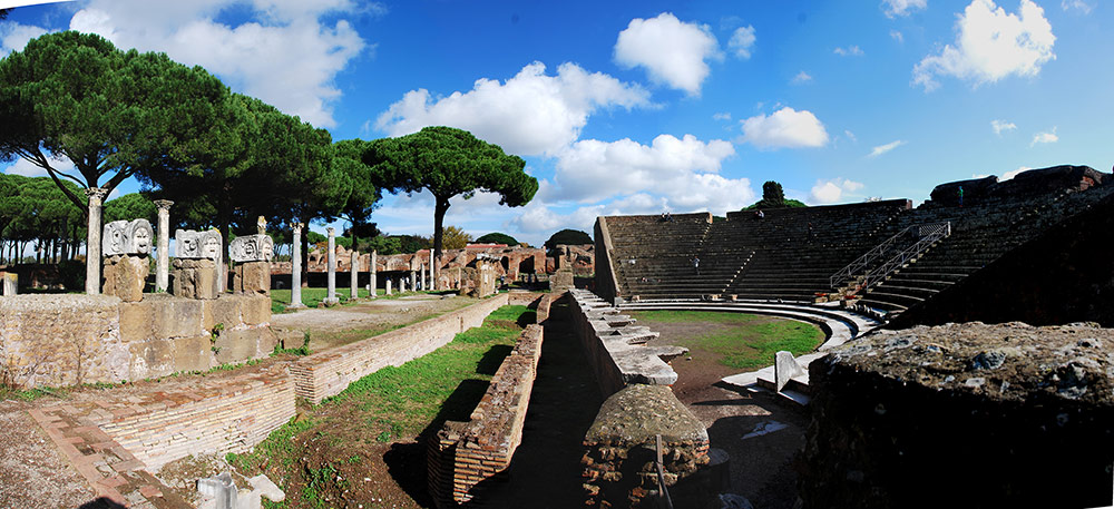 Ostia Antica Ruins